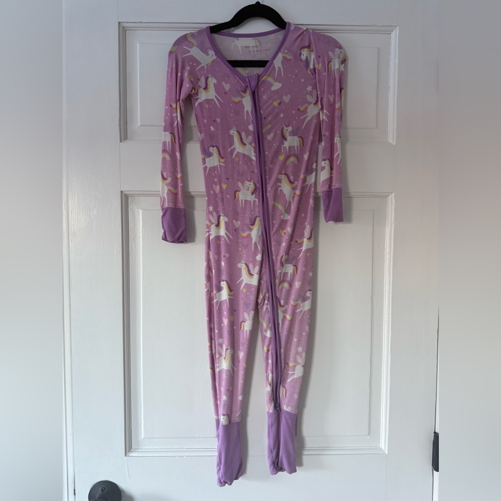 Little Sleepies sienna unicorn print 3T zippy